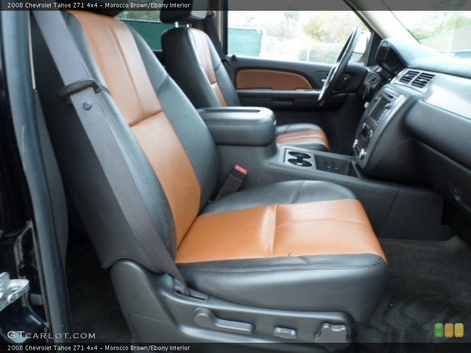 Morocco Brown/Ebony Interior Photo for the 2008 Chevrolet Tahoe Z71 4x4 #61748327