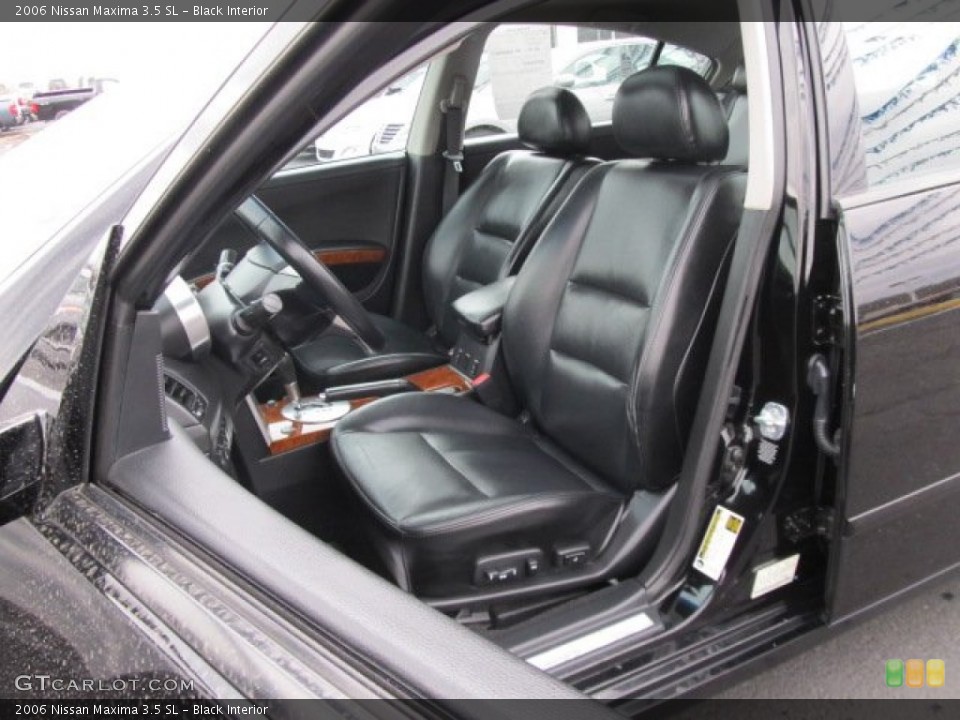 Black Interior Photo for the 2006 Nissan Maxima 3.5 SL #61749291