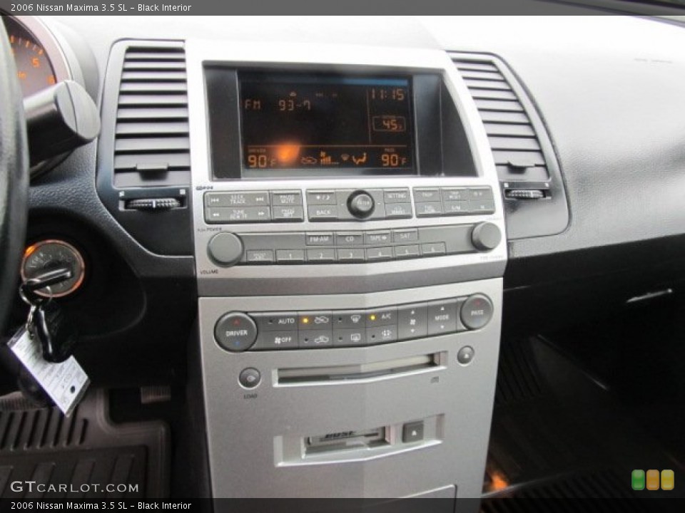 Black Interior Controls for the 2006 Nissan Maxima 3.5 SL #61749323
