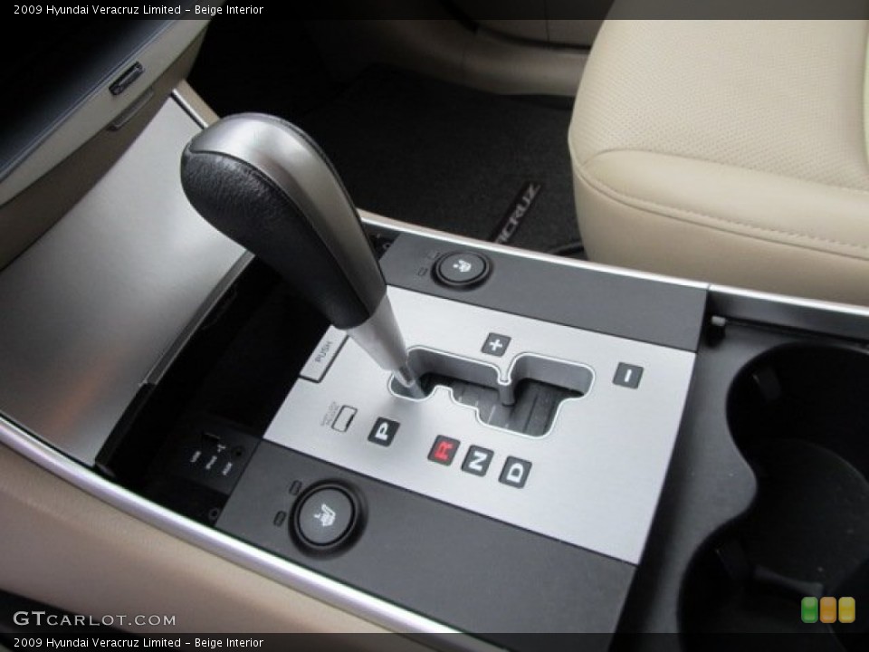 Beige Interior Transmission for the 2009 Hyundai Veracruz Limited #61749970