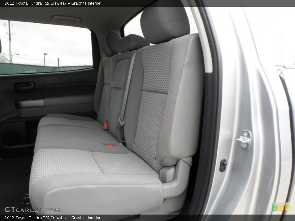 Graphite Interior Rear Seat for the 2012 Toyota Tundra TSS CrewMax #61750894
