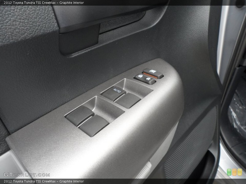 Graphite Interior Controls for the 2012 Toyota Tundra TSS CrewMax #61750919