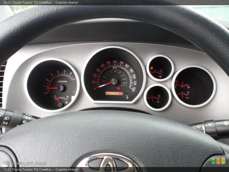 Graphite Interior Gauges for the 2012 Toyota Tundra TSS CrewMax #61751000