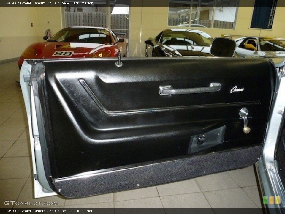 Black Interior Door Panel for the 1969 Chevrolet Camaro Z28 Coupe #61752620
