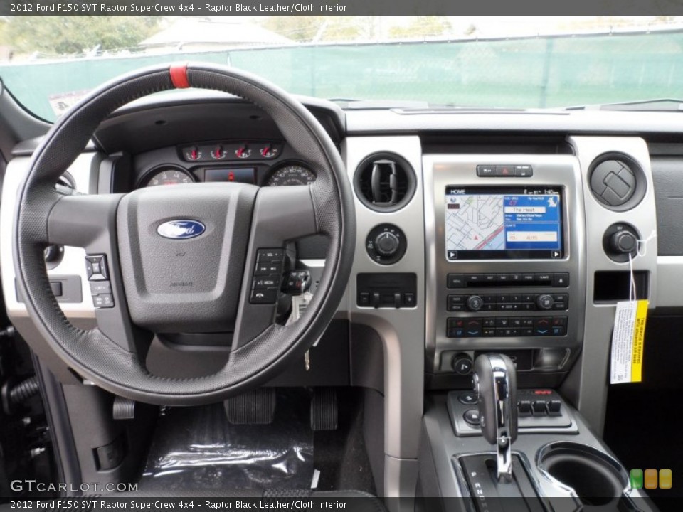 Raptor Black Leather/Cloth Interior Dashboard for the 2012 Ford F150 SVT Raptor SuperCrew 4x4 #61753220