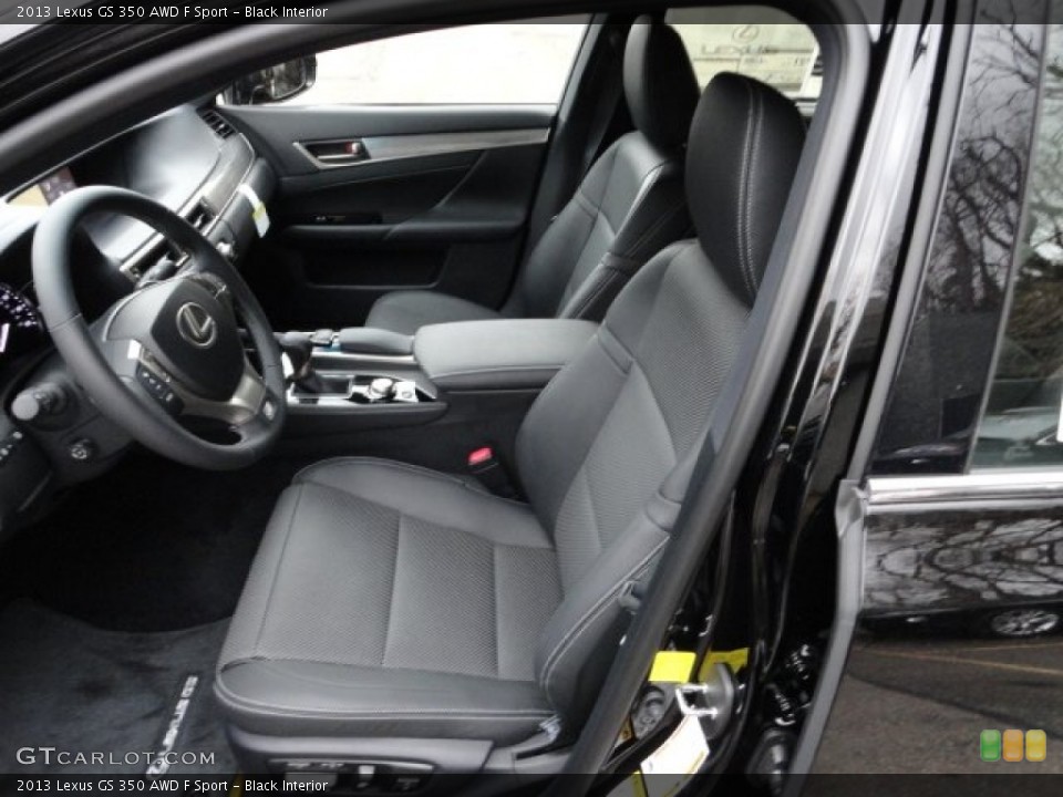 Black Interior Photo for the 2013 Lexus GS 350 AWD F Sport #61756907