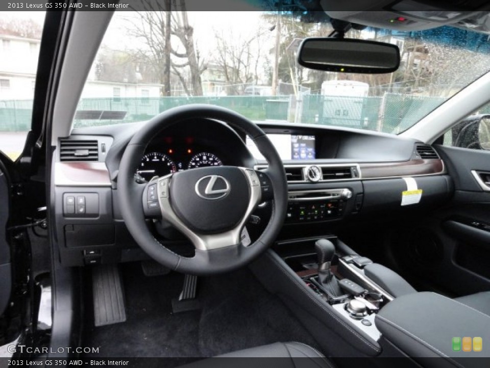 Black Interior Dashboard for the 2013 Lexus GS 350 AWD #61756973