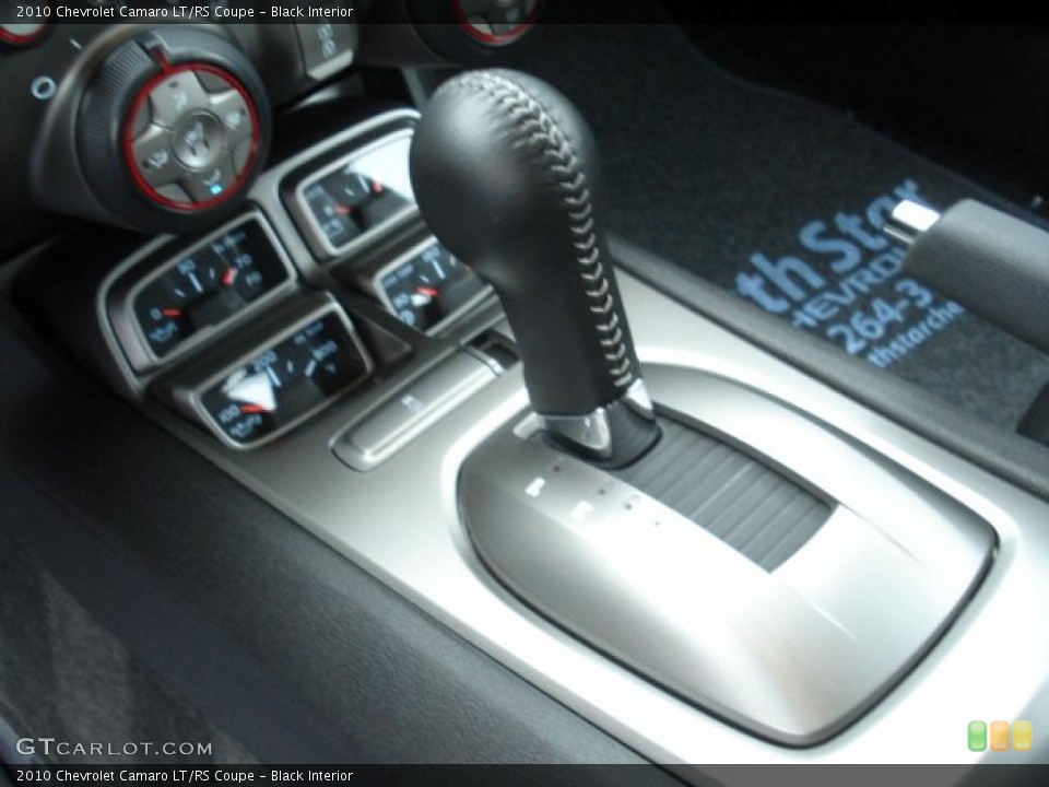 Black Interior Transmission for the 2010 Chevrolet Camaro LT/RS Coupe #61758053