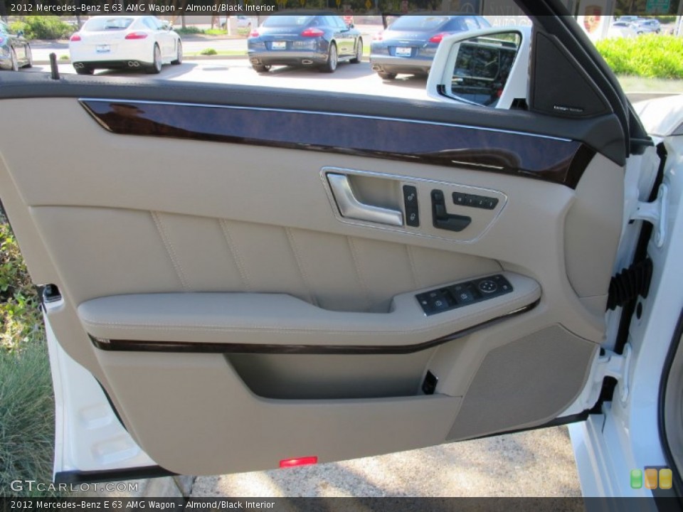 Almond/Black Interior Door Panel for the 2012 Mercedes-Benz E 63 AMG Wagon #61763402