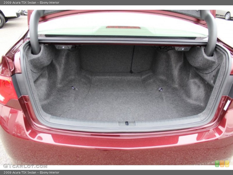 Ebony Interior Trunk for the 2009 Acura TSX Sedan #61764722