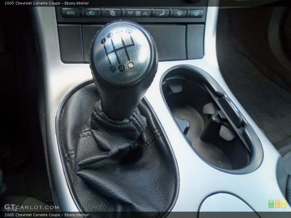 Ebony Interior Transmission for the 2005 Chevrolet Corvette Coupe #61764752