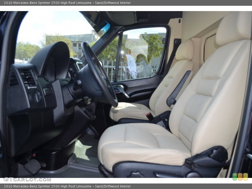 Sand/Driftwood Interior Photo for the 2010 Mercedes-Benz Sprinter 2500 High Roof Limousine #61765634