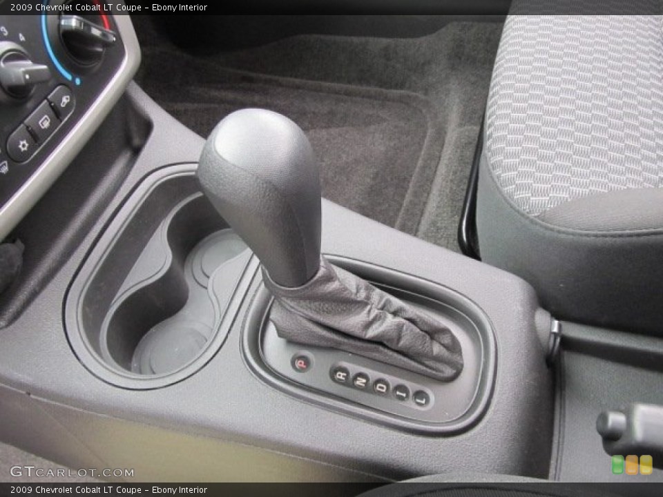 Ebony Interior Transmission for the 2009 Chevrolet Cobalt LT Coupe #61765778