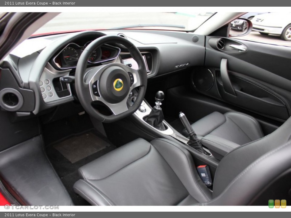 Black Interior Photo for the 2011 Lotus Evora Coupe #61766378