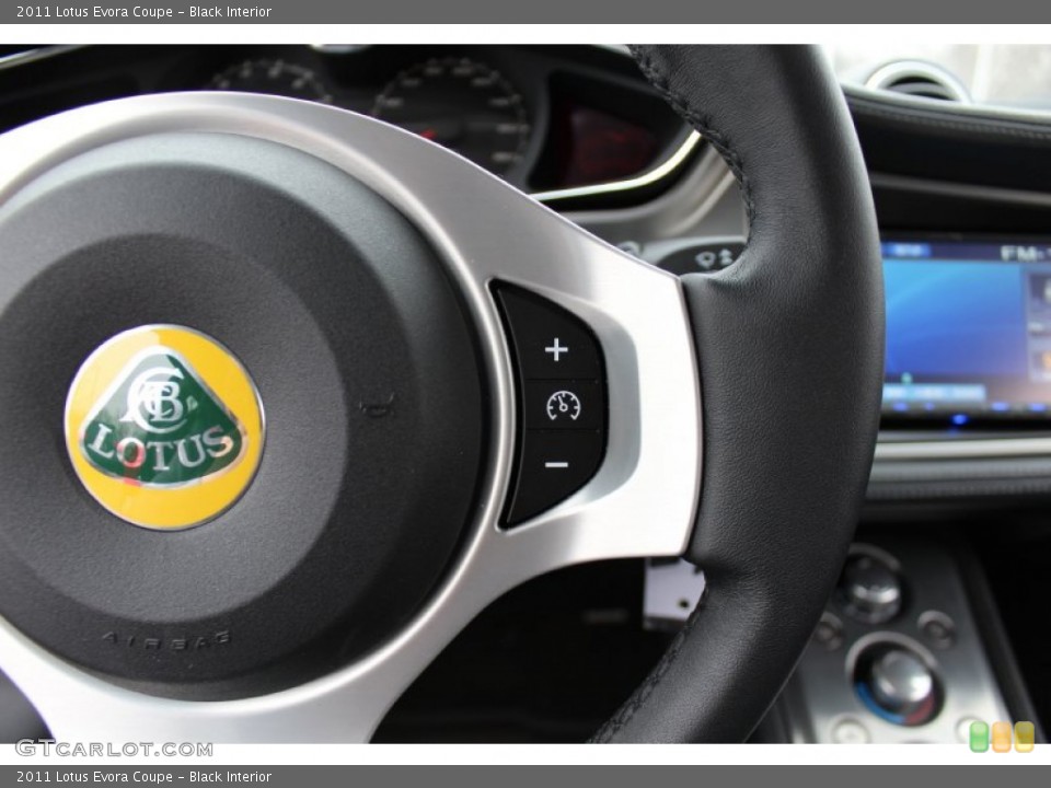 Black Interior Controls for the 2011 Lotus Evora Coupe #61766420