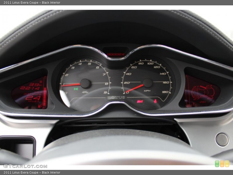 Black Interior Gauges for the 2011 Lotus Evora Coupe #61766426
