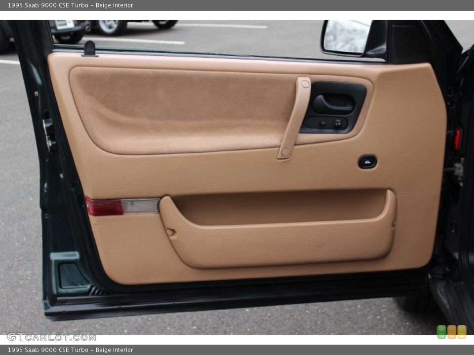Beige Interior Door Panel for the 1995 Saab 9000 CSE Turbo #61766657
