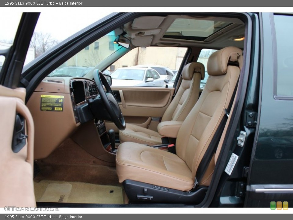 Beige Interior Photo for the 1995 Saab 9000 CSE Turbo #61766675