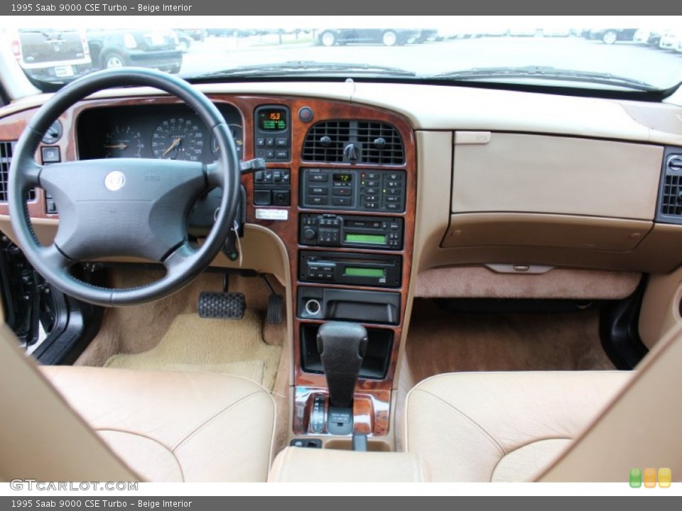 Beige Interior Dashboard for the 1995 Saab 9000 CSE Turbo #61766697