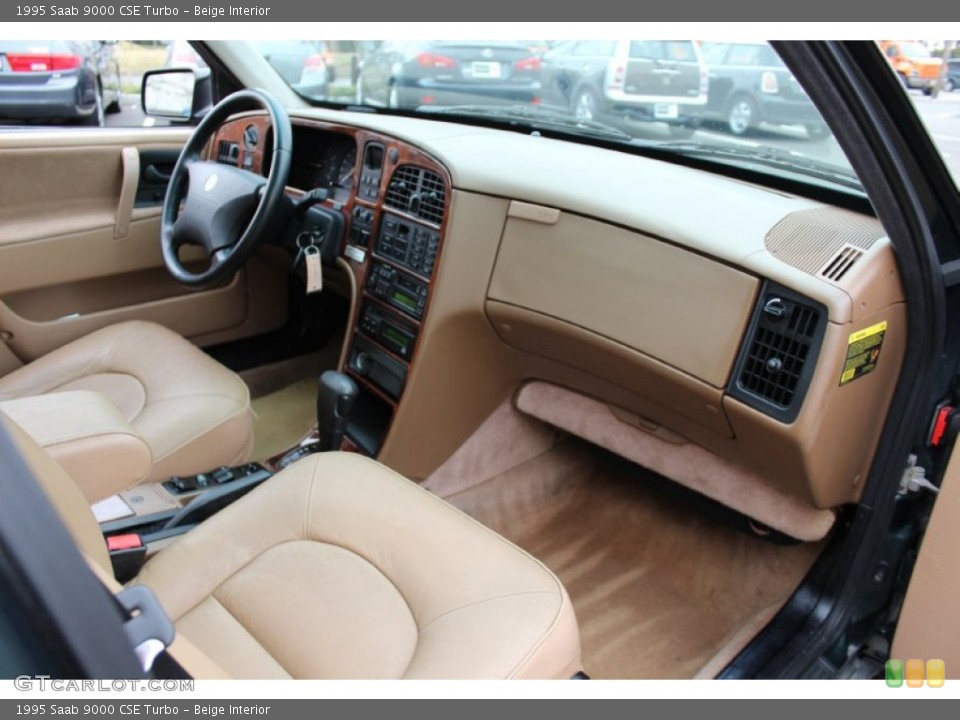 Beige Interior Dashboard for the 1995 Saab 9000 CSE Turbo #61766771