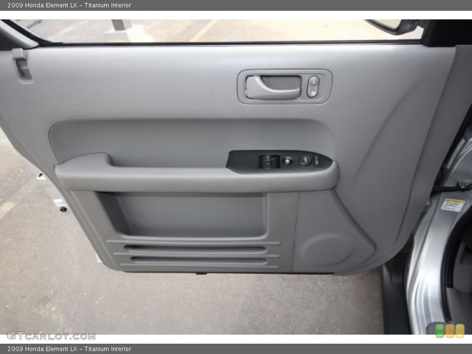 Titanium Interior Door Panel for the 2009 Honda Element LX #61769777