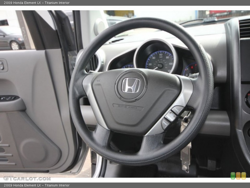 Titanium Interior Steering Wheel for the 2009 Honda Element LX #61769819