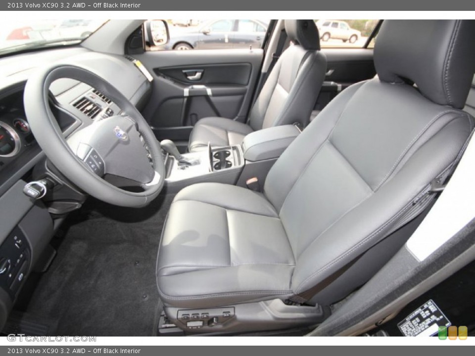 Off Black Interior Photo for the 2013 Volvo XC90 3.2 AWD #61770191