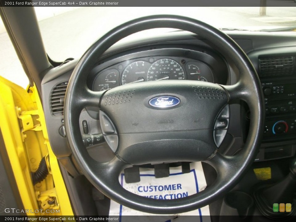 Dark Graphite Interior Steering Wheel for the 2001 Ford Ranger Edge SuperCab 4x4 #61771859