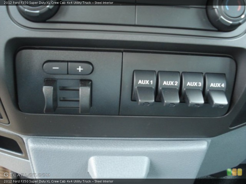 Steel Interior Controls for the 2012 Ford F350 Super Duty XL Crew Cab 4x4 Utility Truck #61774462