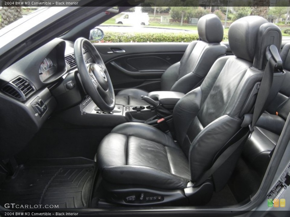 Black Interior Photo for the 2004 BMW M3 Convertible #61777986