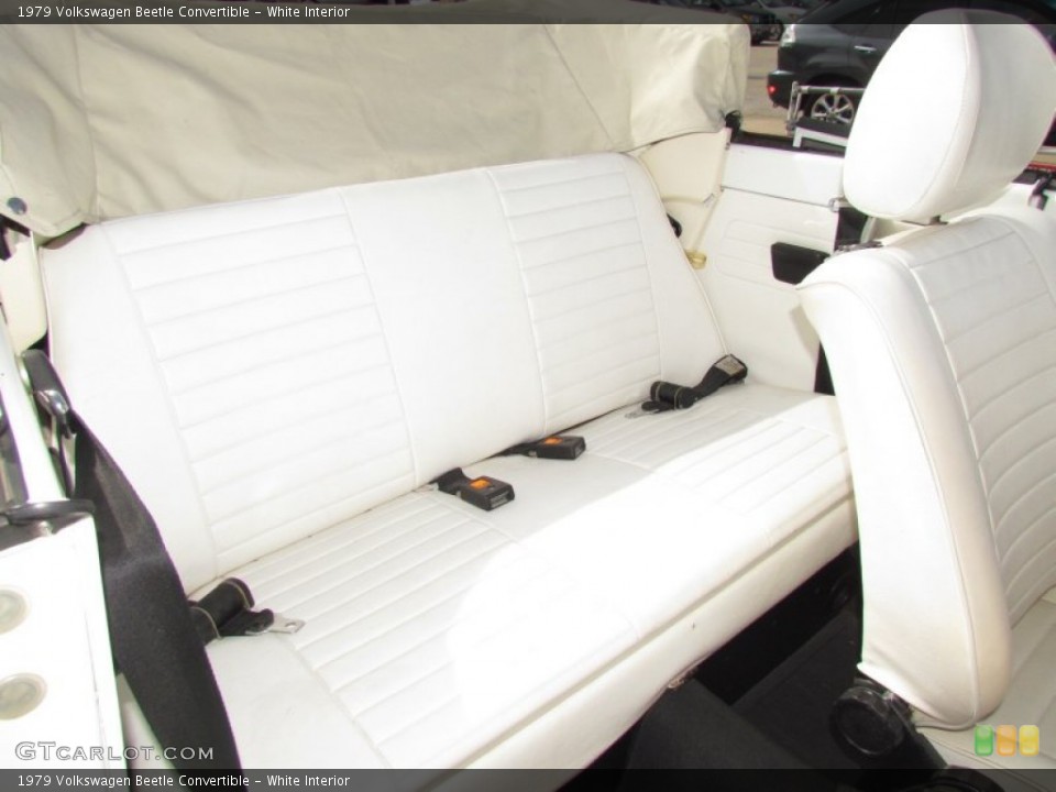 White Interior Photo for the 1979 Volkswagen Beetle Convertible #61779151