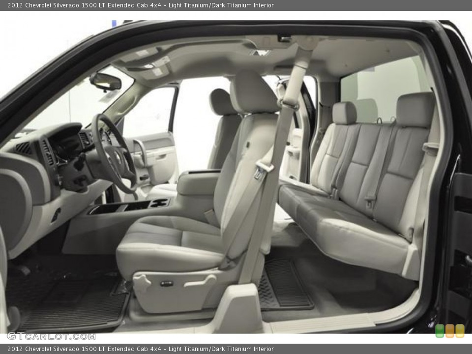 Light Titanium/Dark Titanium Interior Photo for the 2012 Chevrolet Silverado 1500 LT Extended Cab 4x4 #61784240