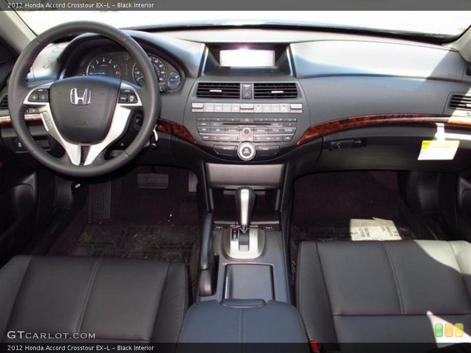 Black Interior Dashboard for the 2012 Honda Accord Crosstour EX-L #61784771