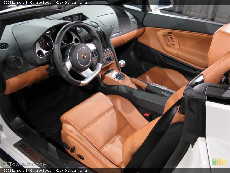 Cuoio Olympus Interior Dashboard for the 2008 Lamborghini Gallardo Spyder #617864