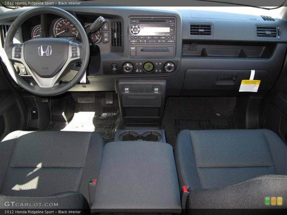 Black Interior Dashboard for the 2012 Honda Ridgeline Sport #61786469