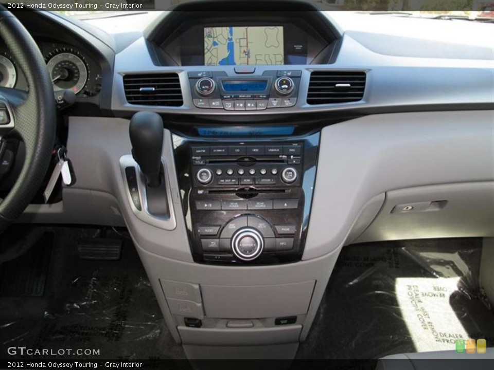 Gray Interior Controls for the 2012 Honda Odyssey Touring #61787423