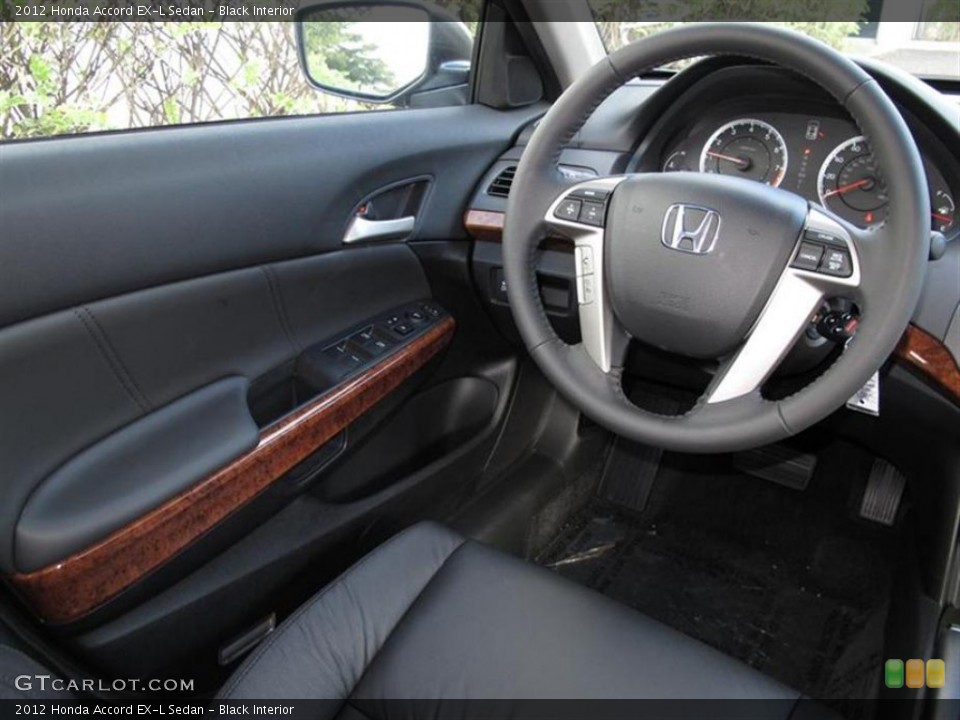 Black Interior Photo for the 2012 Honda Accord EX-L Sedan #61791442
