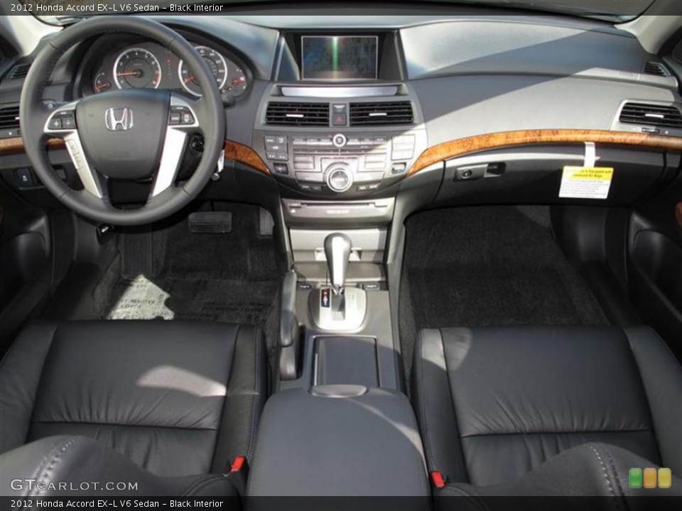 Black Interior Photo for the 2012 Honda Accord EX-L V6 Sedan #61792268