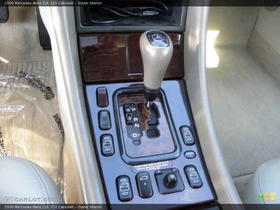 Oyster Interior Transmission for the 2000 Mercedes-Benz CLK 320 Cabriolet #61796588