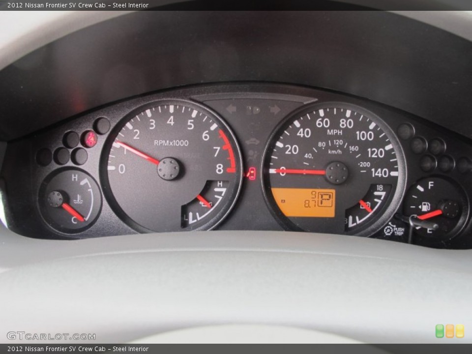 Steel Interior Gauges for the 2012 Nissan Frontier SV Crew Cab #61798928