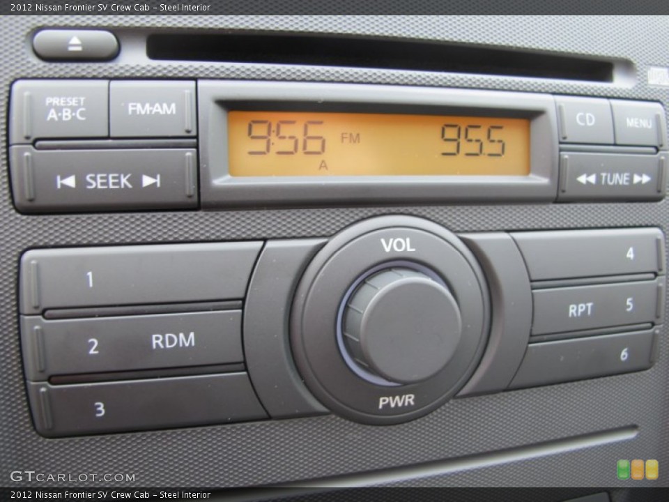 Steel Interior Audio System for the 2012 Nissan Frontier SV Crew Cab #61798937