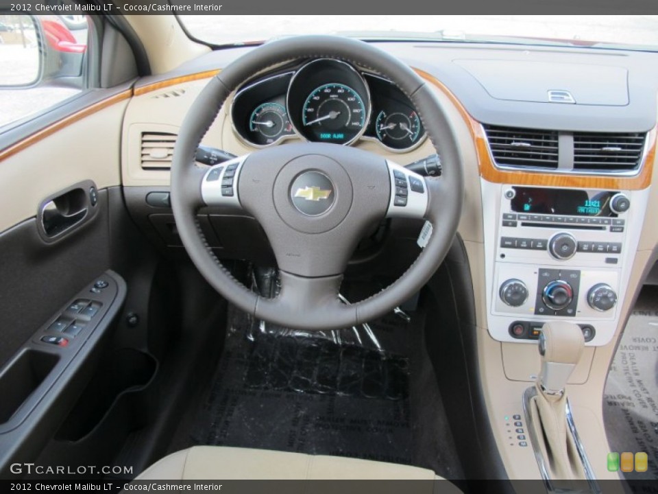 Cocoa/Cashmere Interior Dashboard for the 2012 Chevrolet Malibu LT #61800587