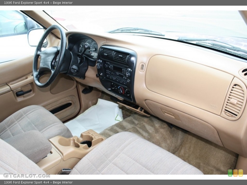 Beige Interior Dashboard for the 1996 Ford Explorer Sport 4x4 #61801469