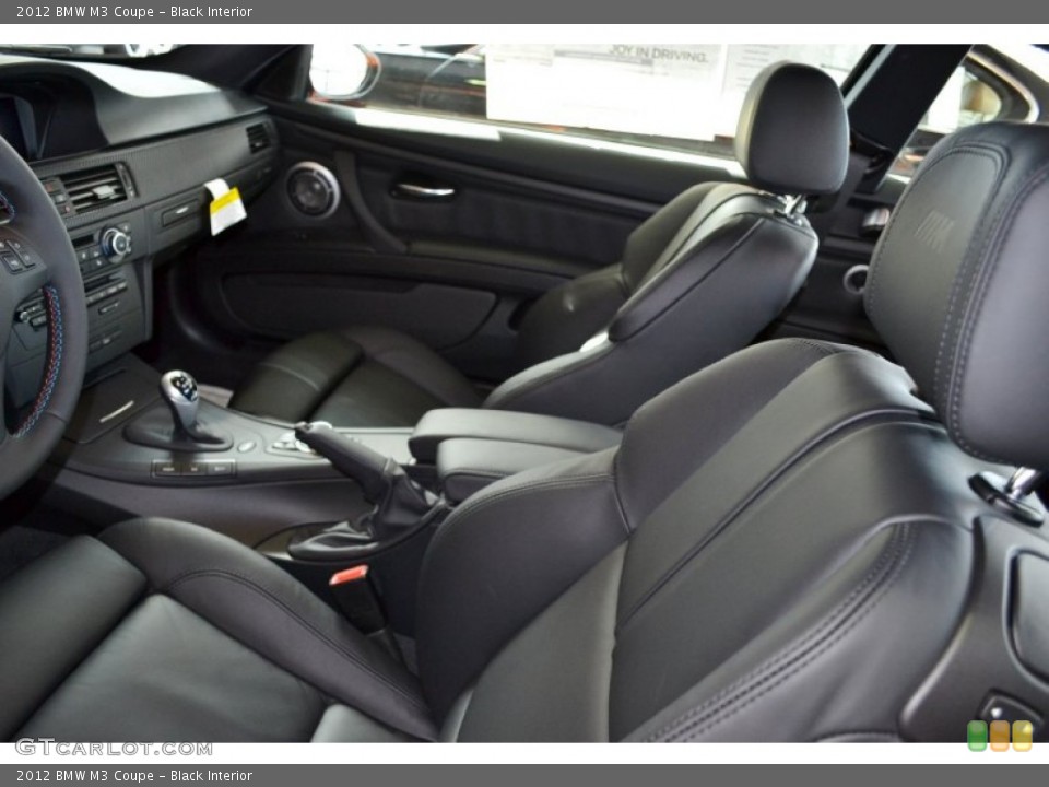 Black Interior Photo for the 2012 BMW M3 Coupe #61803818