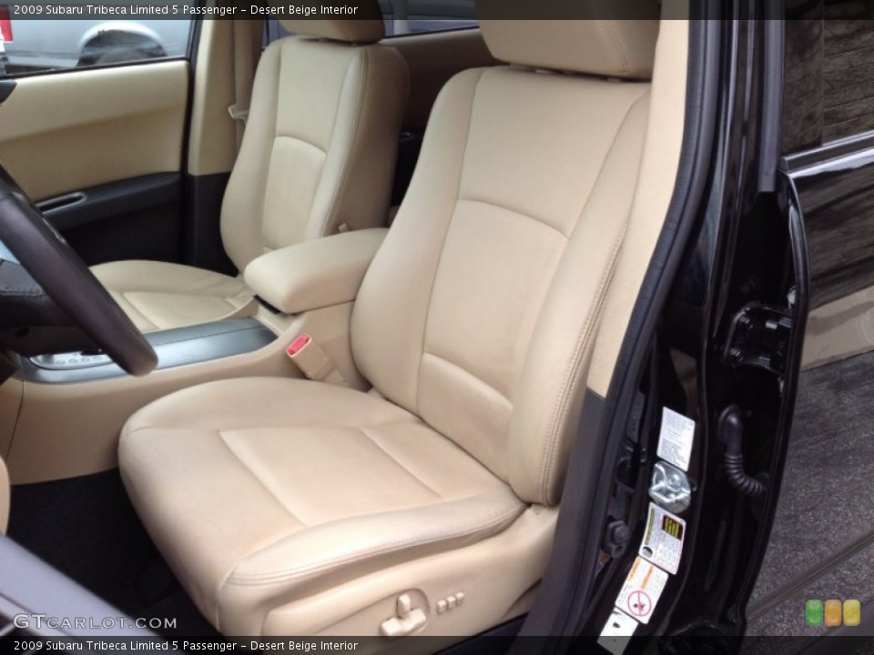 Desert Beige Interior Front Seat for the 2009 Subaru Tribeca Limited 5 Passenger #61804046