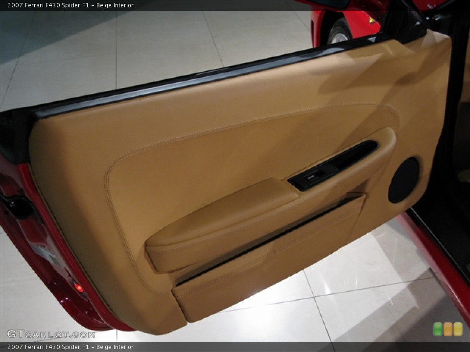 Beige Interior Door Panel for the 2007 Ferrari F430 Spider F1 #618041