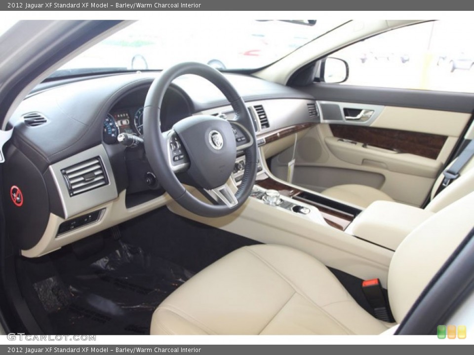 Barley/Warm Charcoal Interior Photo for the 2012 Jaguar XF  #61805216