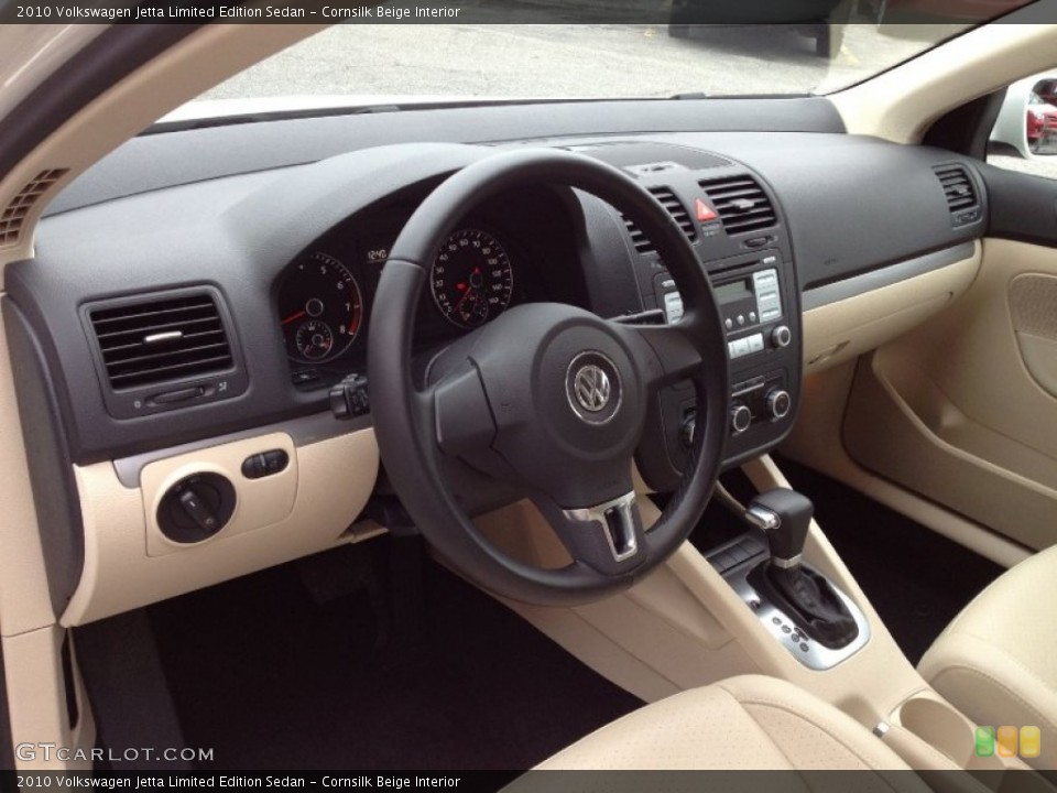 Cornsilk Beige Interior Photo for the 2010 Volkswagen Jetta Limited Edition Sedan #61805353