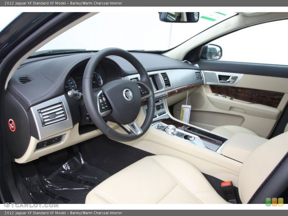 Barley/Warm Charcoal Interior Prime Interior for the 2012 Jaguar XF  #61805411