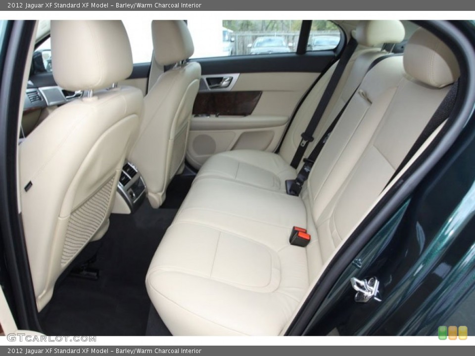 Barley/Warm Charcoal Interior Rear Seat for the 2012 Jaguar XF  #61805427